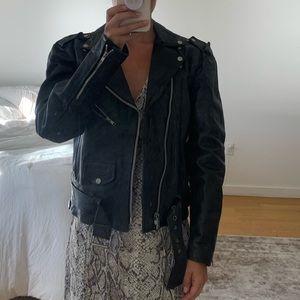 Vintage leather jacket